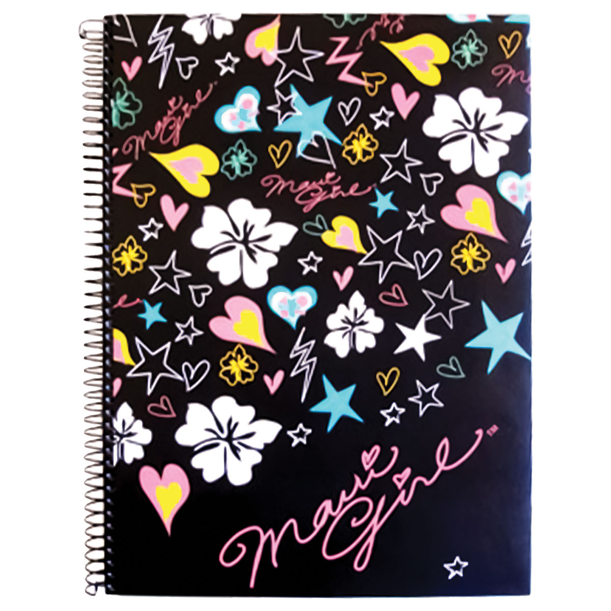 MAUI TS - Caderno A4 linhas espiral capa dura 100 folhas 70g